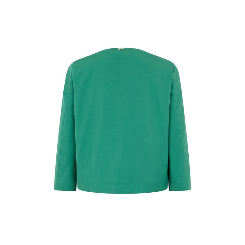 Bicolor cotton coat-null