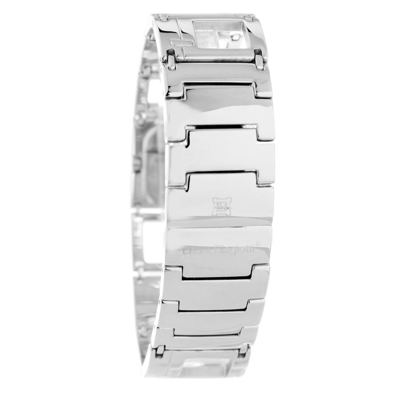 Silver stainless steel dress watch-null