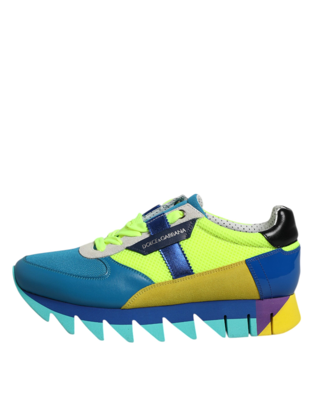 Multicolor leather low top men sneakers shoes-null