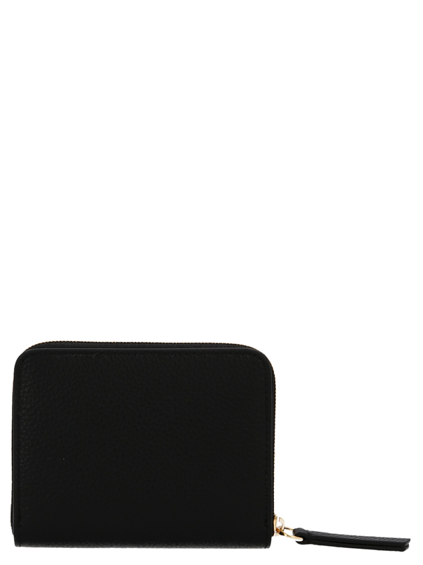 Black bovine leather cardholder-null