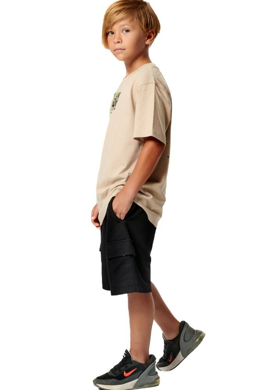 Boy's short sleeves graphic t-shirt-null