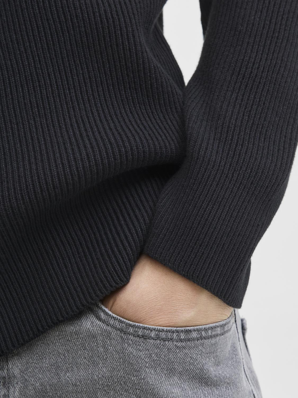 Jjeperfect knit cardigan - black-null