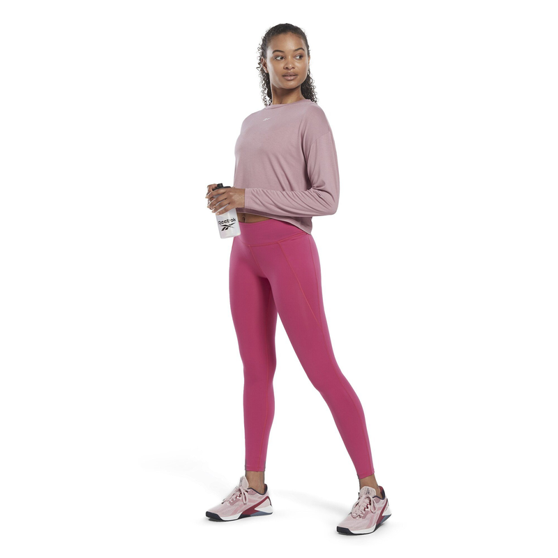 Reebok women activchill+cotton long-sleeve top (hk4834)-null