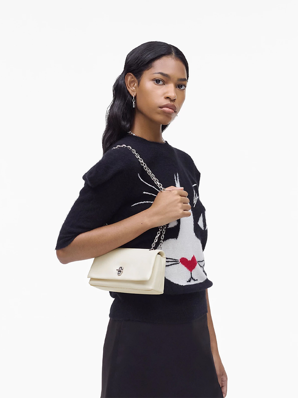 Marc jacobs &ndash; the dual chain mini bag &ndash; cloud white-null