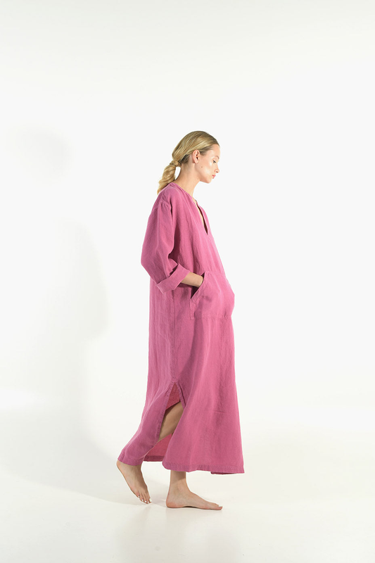 Jeff linen kaftan-null