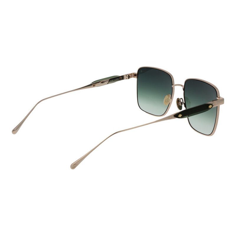 Rose gold metal sunglasses-null