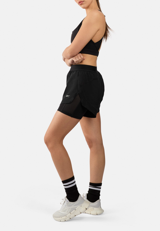 Reebok women's running 2 in 1 short-null
