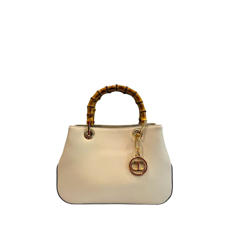 Beige pu women handbag-null