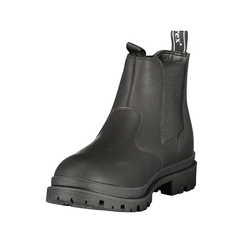Nero polyurethane men's ankle boot-null