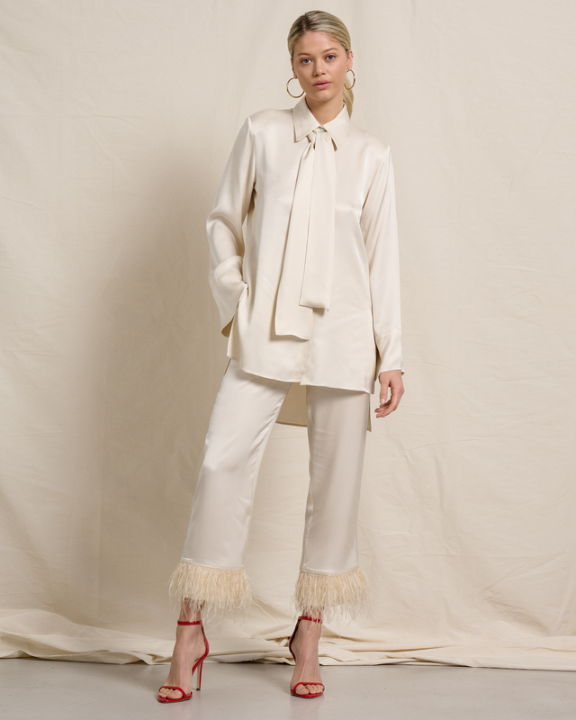 Shirt satin long image number null
