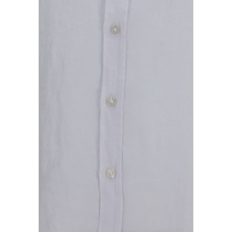 White linen dress shirt-null