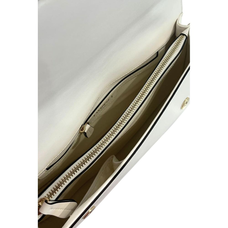 White pu women shoulder bag-null