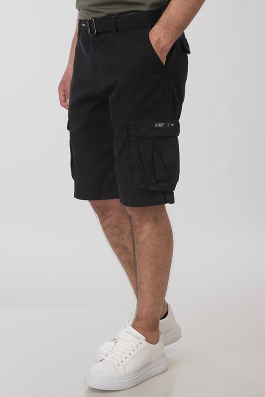 Rebase regular fit cargo shorts-null