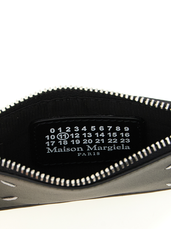 Black calfskin cardholder-null