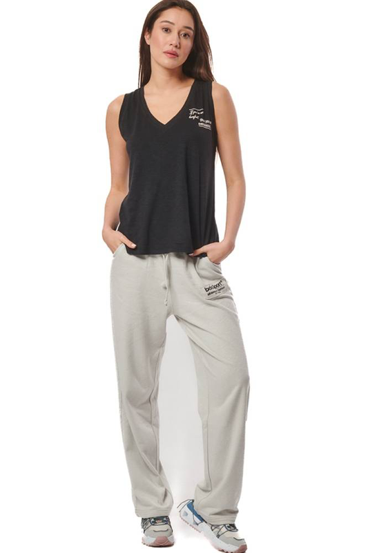 Women's terry wide-leg jazz pants-null