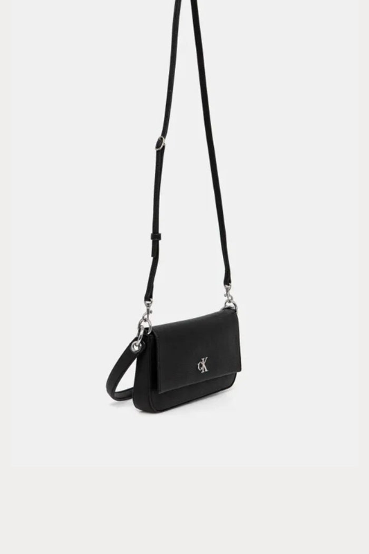 Minimal monogram shoulder bag-null