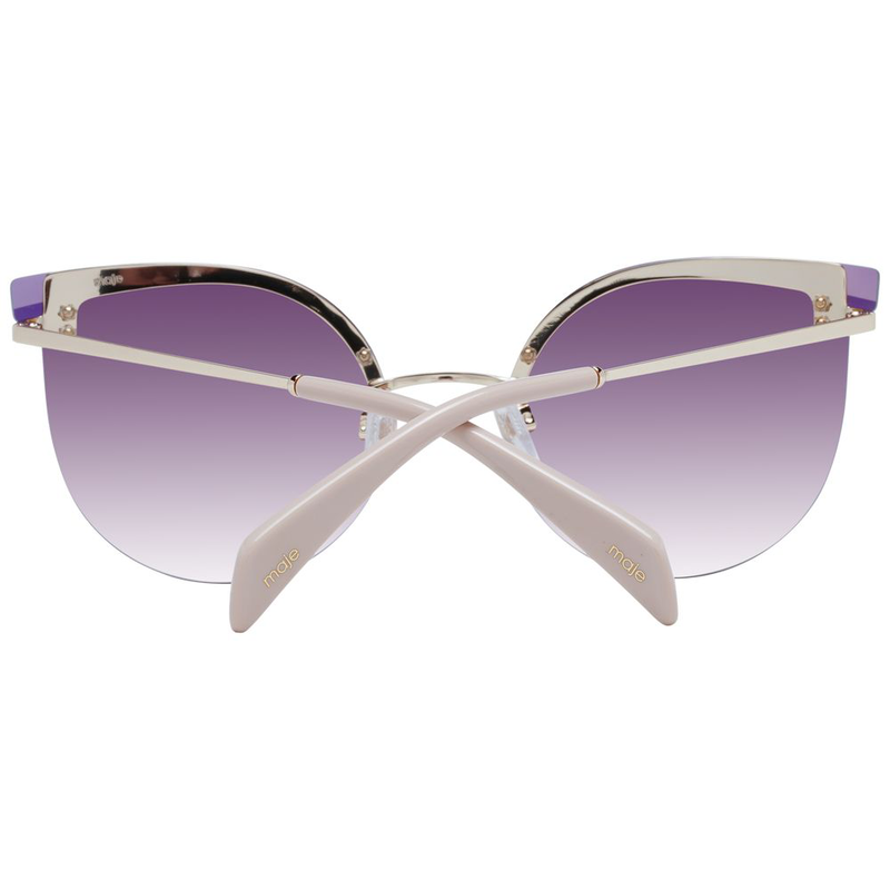 Gold stainless steel sunglasses-null