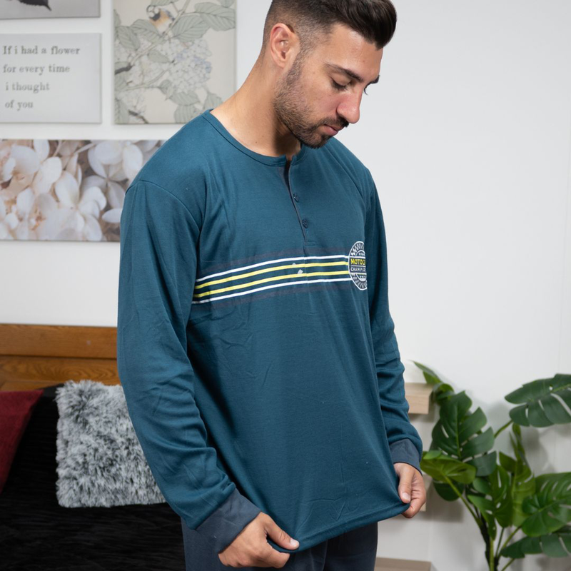Mens pajamas with stamp #m3304-null