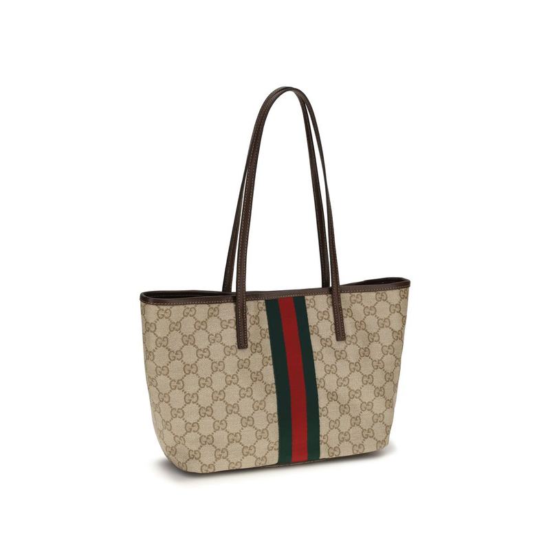 Beige cotton shoulder bag-null