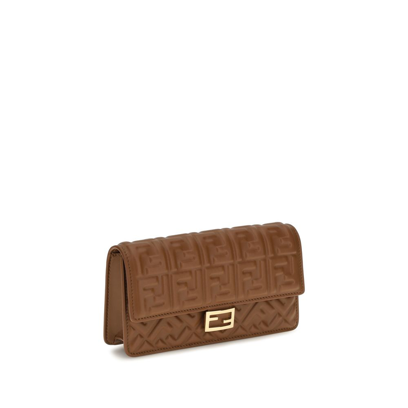 Brown calf leather bos taurus wallet-null