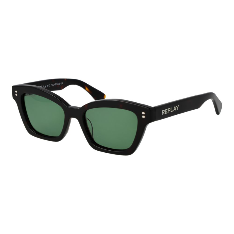 Black acetate sunglasses-null