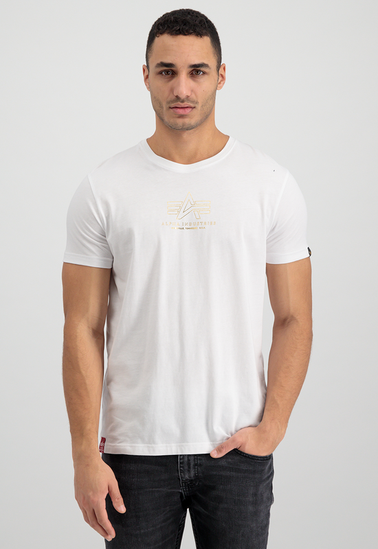 Basic t-shirt foil print-null