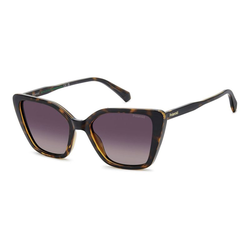 Brown polycarbonate sunglasses-null