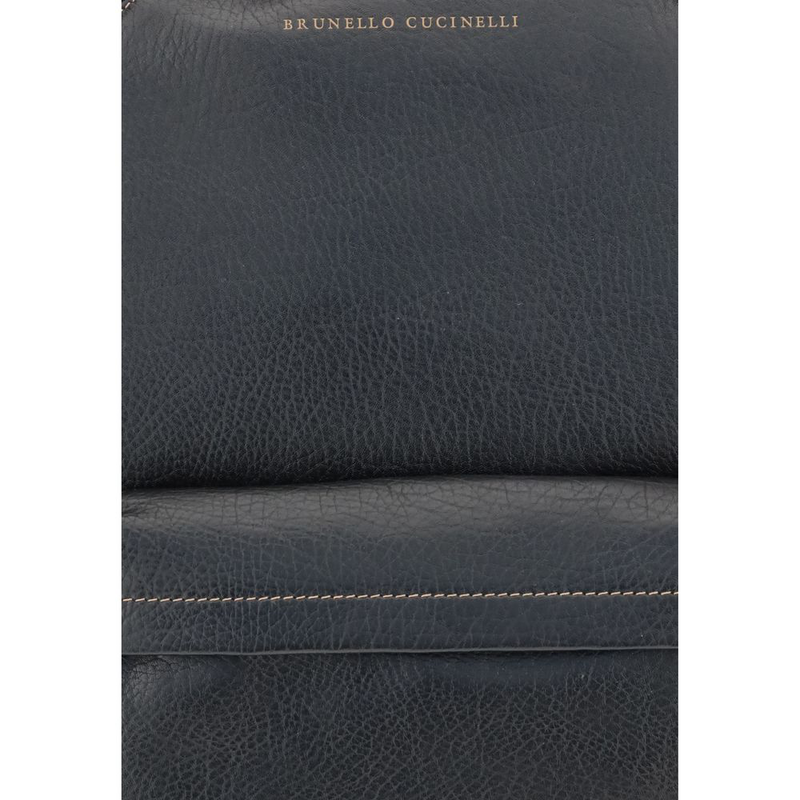 Black calf leather bos taurus handbag-null