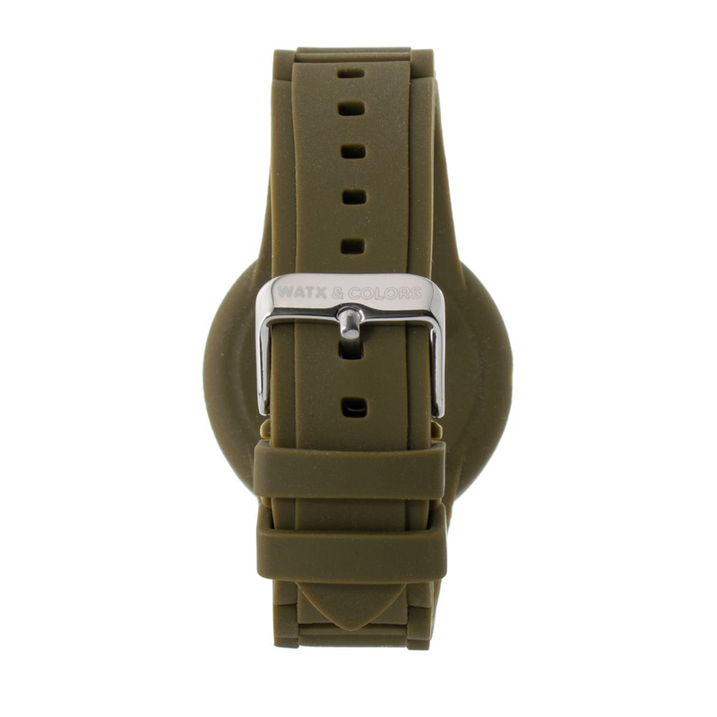 Bicolor synthetic sport watch-null