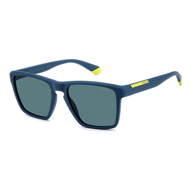 Blue polycarbonate sunglasses-null