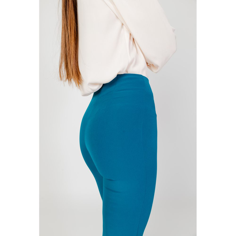 Black polyester pants-null