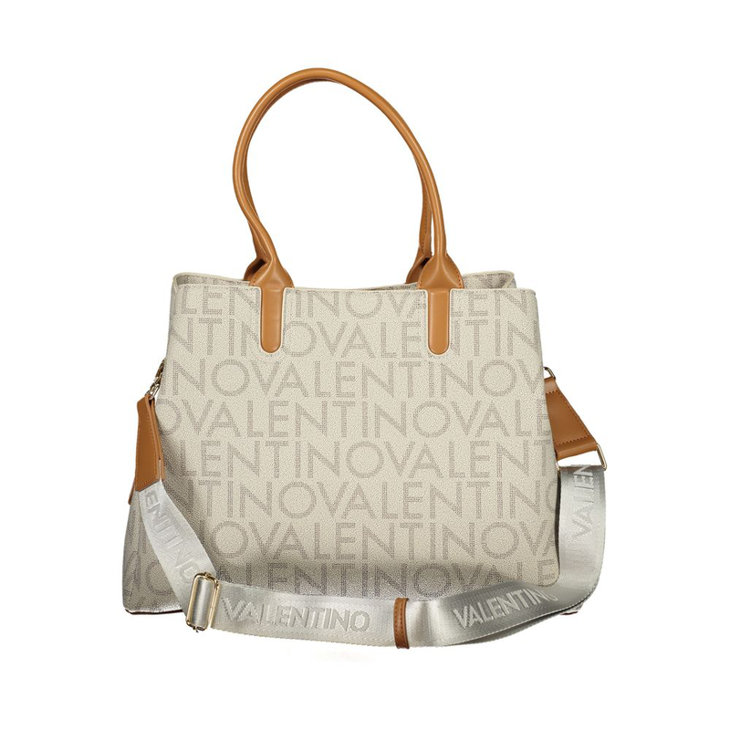 Beige polyurethane womens bag-null