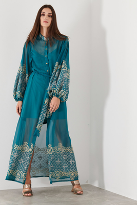 Be you dress, Green, medium