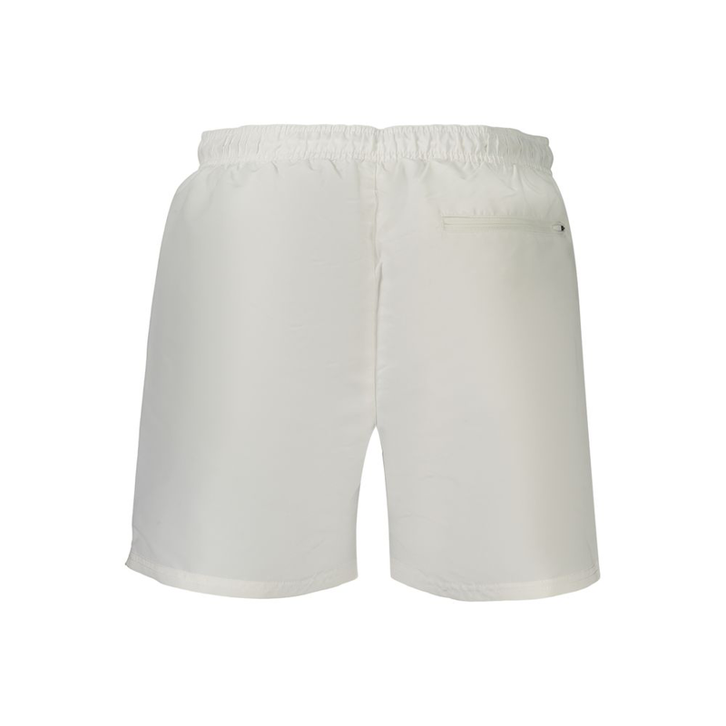 White polyester men's short-null