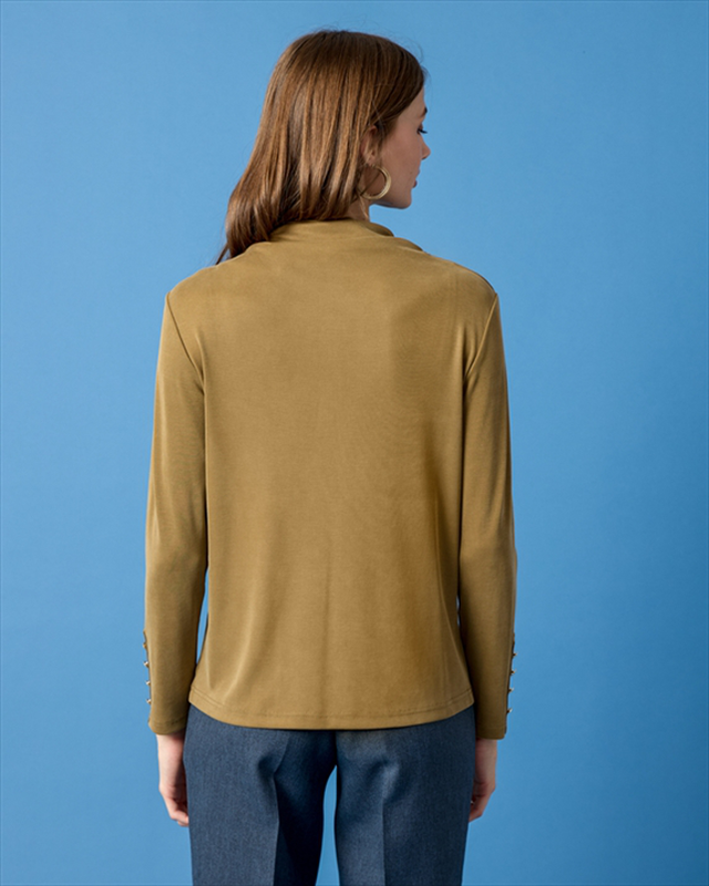 Cupro blouse-null