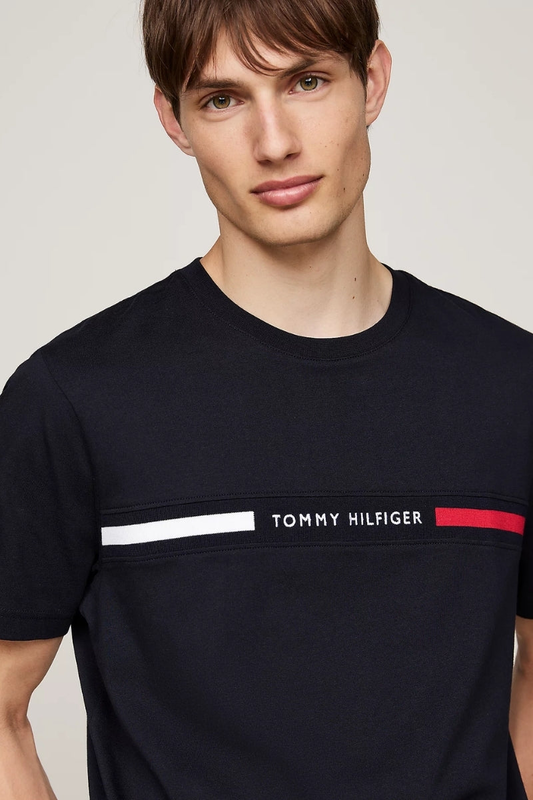 Hilfiger chest insert tee-null