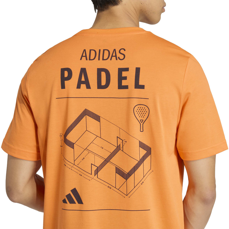 Adidas men's padel category graphic t-shirt-null