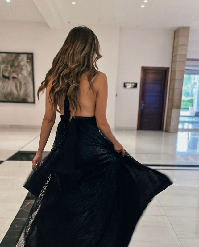 Maxi evening dress-null
