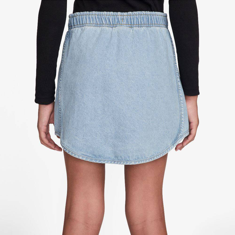 Girls sportswear collection denim skirt-null