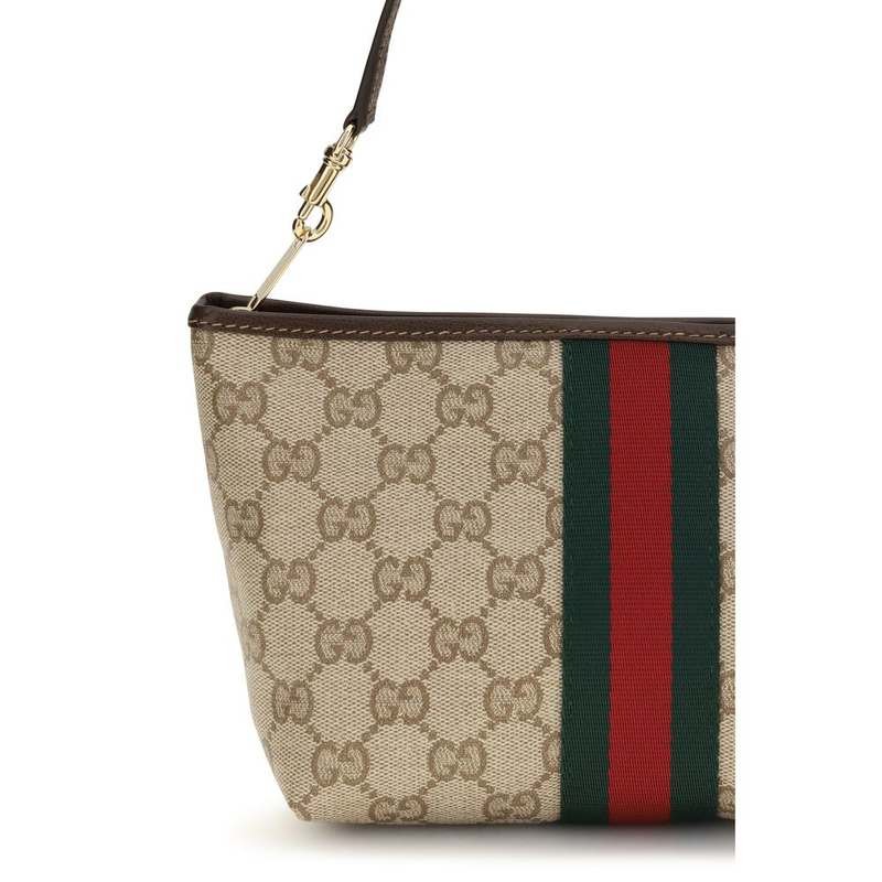 Beige cotton handbag-null