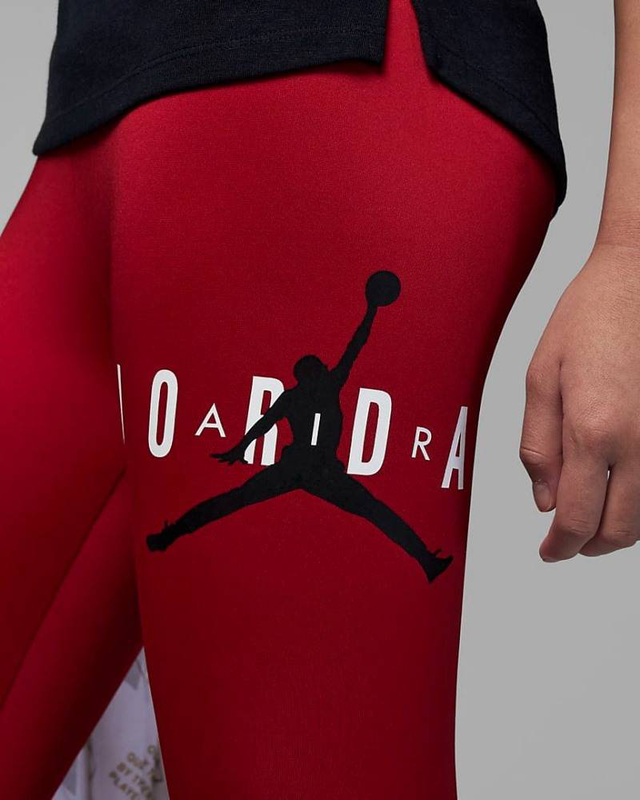 Girls jumpman sustainable leggings image number null