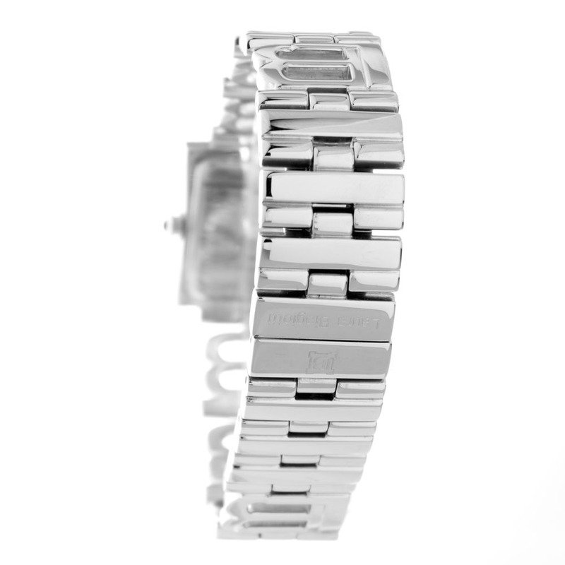Silver stainless steel dress watch-null