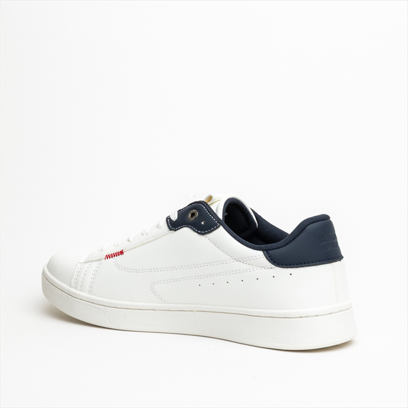 Beverly hills polo club mens court sneakers with navy details-null