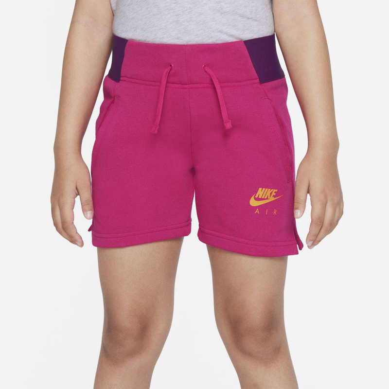Nike sportswear girls Air french-terry 13cm short image number null