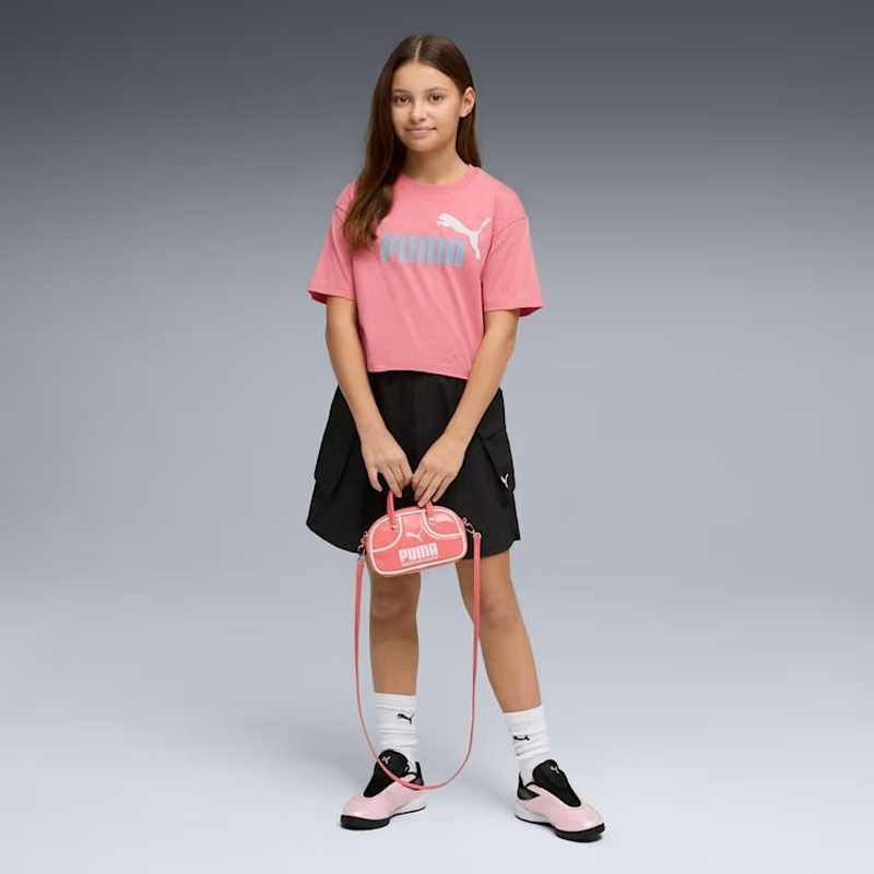 Puma ess 2 color logo tee 25-null