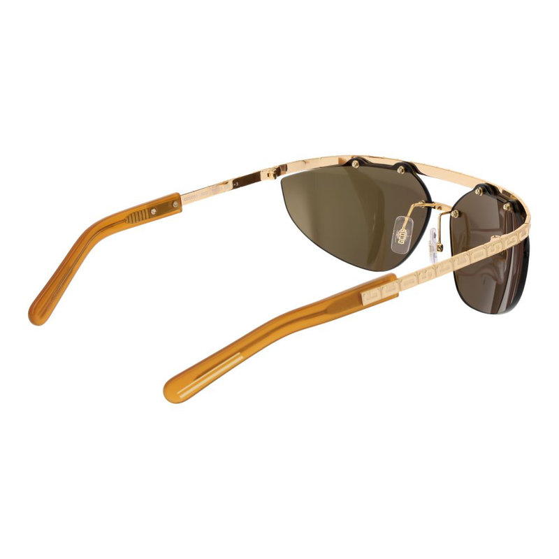 Gold metal sunglasses-null