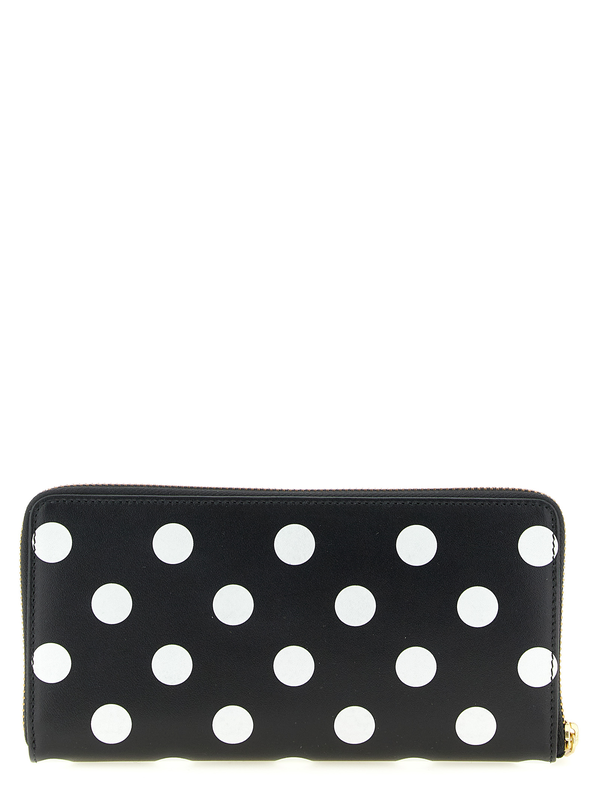 Bicolor calfskin wallet-null