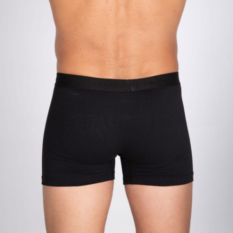Mens boxer briefs with embossed letters #3101-null