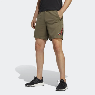 Adidas men tr-ess bold logo short, Olive, medium