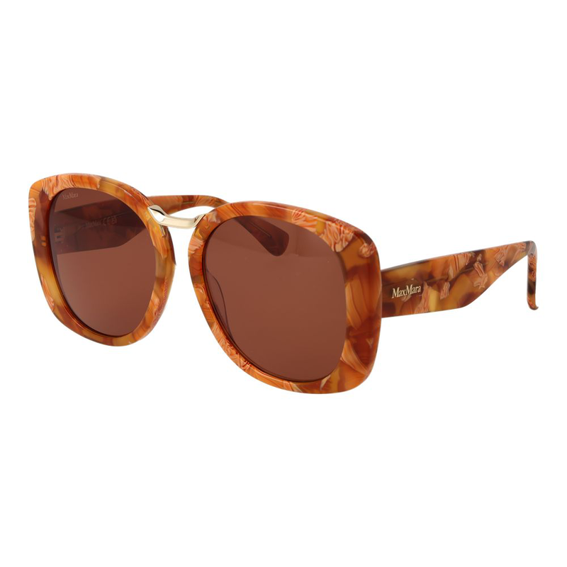 Brown acetate sunglasses-null